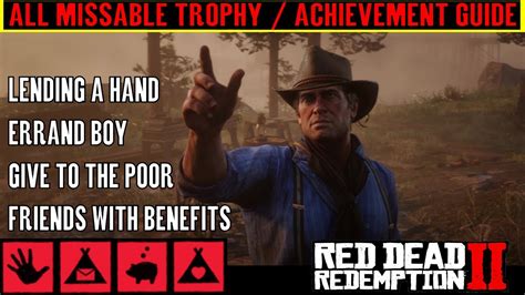 red dead redemption 2 trophy guide